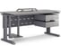 Стол компьютерный Kobor KL2-120/60 graphite/chicago 252208 1