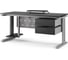 Стол компьютерный Kobor KL2-120/60 aluminum/wood 252333 2