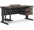 Стол компьютерный Kobor KL2-120/70 black/charlston 252174 1