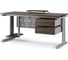 Стол компьютерный Kobor KL2-140/70 aluminum/charlston 252383 2