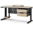 Стол компьютерный Kobor KL2-140/70 black/natural 252154 2