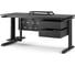Стол компьютерный Kobor KL2-140/70 black/wood 252133 2