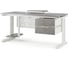 Стол компьютерный Kobor KL2-140/70 white/chicago 252424 2