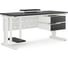 Стол компьютерный Kobor KL2-140/70 white/wood 252445 1