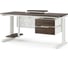 Стол компьютерный Kobor KL2-140/70 white/charlston 252487 2
