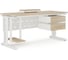 Стол компьютерный Kobor KL2-140/70 white/natural 252466 1