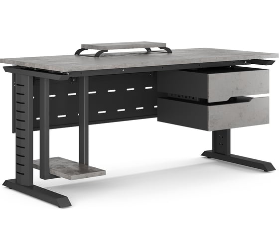 Стол компьютерный Kobor KL2-140/80 black/chicago 252119