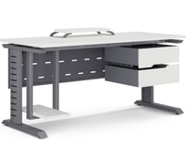 Стол компьютерный Kobor KL2-180/80 graphite/premium 252204