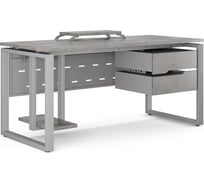 Стол компьютерный Kobor KO1-100/60 aluminum/chicago 253143
