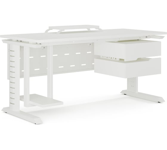 Стол компьютерный Kobor KL2-80/80 white/premium 252407