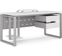 Стол компьютерный Kobor KO1-100/60 aluminum/premium 253122
