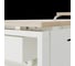 Стол компьютерный Kobor KO1-120/60 white/natural 253290 5