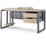 Стол компьютерный Kobor KO1-140/70 graphite/natural 253090 2