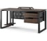 Стол компьютерный Kobor KO1-140/70 black/charlston 253007 2