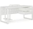 Стол компьютерный Kobor KO1-140/70 white/premium 253235 1