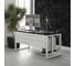 Стол компьютерный Kobor KO1-140/70 white/wood 253277 7