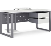 Стол компьютерный Kobor KO1-180/60 graphite/premium 253022