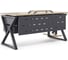 Стол компьютерный Kobor KW-140/70 graphite/natural 251426 4