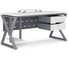 Стол компьютерный Kobor KW-120/80 graphite/premium 251369 3