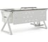 Стол компьютерный Kobor KW-180/80 white/chicago 251601 4