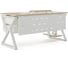 Стол компьютерный Kobor KW-140/70 white/natural 251634 4