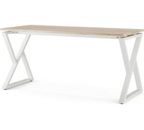 Стол компьютерный Kobor KW-160/60 white/natural 251628