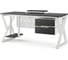 Стол компьютерный Kobor KW-140/70 white/wood 251613 2