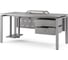 Стол компьютерный Kobor KP-140/70 aluminum/chicago 250240 4