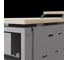 Стол компьютерный Kobor KP-120/70 aluminum/natural 250281 2