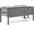 Стол компьютерный Kobor KP-120/70 aluminum/natural 250281 3