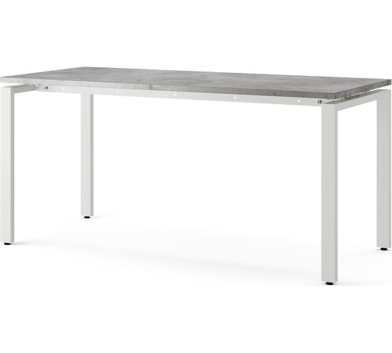 Стол компьютерный Kobor KP-120/80 white/chicago 250350