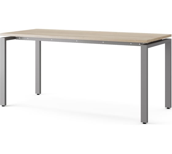 Стол компьютерный Kobor KP-160/70 aluminum/natural 250283