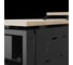 Стол компьютерный Kobor KP-140/70 black/natural 250074 2