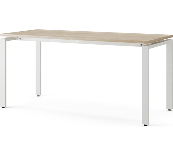 Стол компьютерный Kobor KP-160/60 white/natural 250380