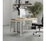 Стол компьютерный Kobor KP-160/60 white/natural 250380 6