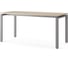 Стол компьютерный Kobor KP-160/60 aluminum/natural 250276 1