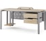 Стол компьютерный Kobor KP-160/60 aluminum/natural 250276 4