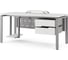 Стол компьютерный Kobor KP-160/60 aluminum/premium 250213 4