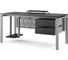 Стол компьютерный Kobor KP-160/60 aluminum/wood 250255 4