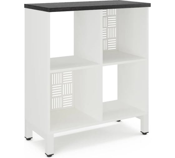 Стеллажная система Kobor SQ-2Х2 white/wood 221506