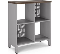 Стеллажная система Kobor SQ-2Х2 aluminum/charlston 220392