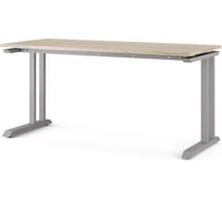 Стол компьютерный Kobor KL1-160/60 aluminum/natural 251940