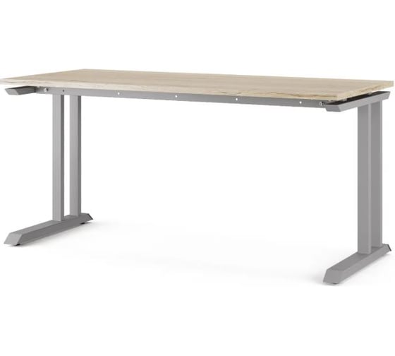 Стол компьютерный Kobor KL1-160/60 aluminum/natural 251940