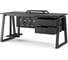 Стол компьютерный Kobor KTR-120/60 black/wood 253789 4