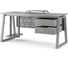 Стол компьютерный Kobor KTR-100/60 aluminum/chicago 253975 4