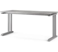 Стол компьютерный Kobor KL1-160/60 aluminum/chicago 251898