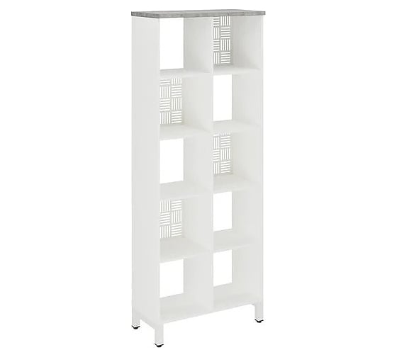 Стеллажная система Kobor SQ-5X2 white/chicago 221554