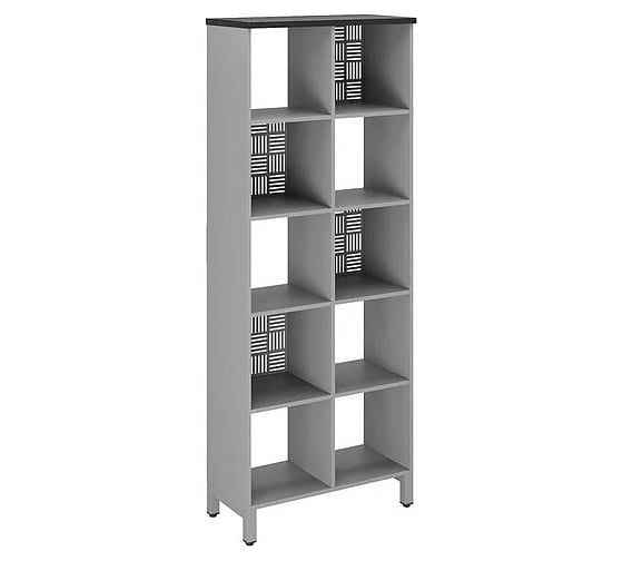 Стеллажная система Kobor SQ-5X2 aluminum/wood 221553