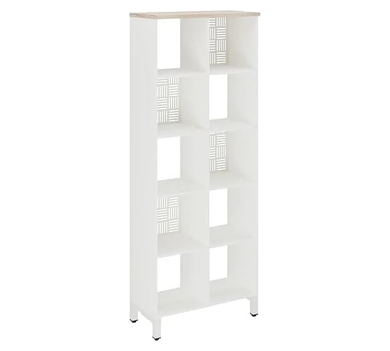 Стеллажная система Kobor SQ-5X2 white/natural 220464