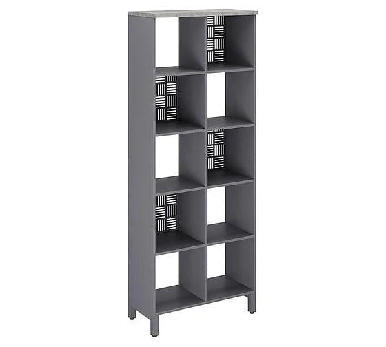 Стеллажная система Kobor SQ-5X2 graphite/chicago 221550
